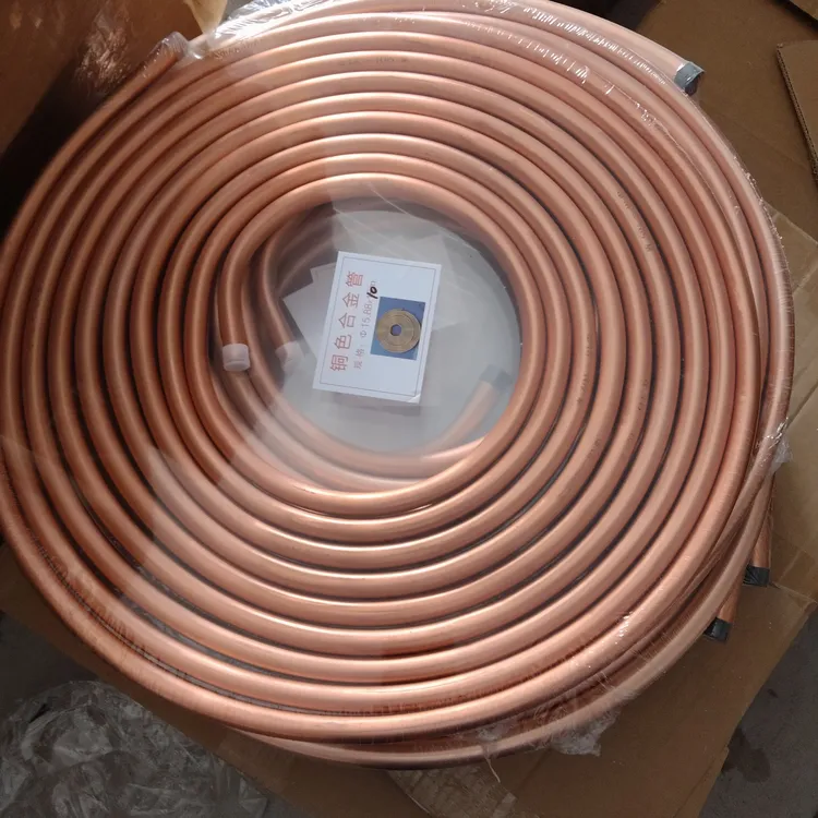 蚊香盘铜色合金管空调管R410R32R22空调专用