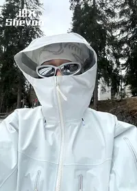【识文】SV7硬壳冲锋衣男女户外登山服防风防水外套