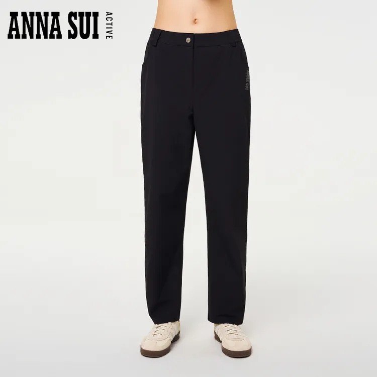 ANNA SUI安娜苏运动 晴雨两穿户外防晒防泼水九分小脚裤25339161A