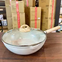 【田叔专属】卡家·佰丽系列28cm不粘麦饭石家用炒锅通用款