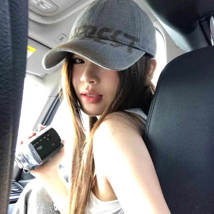 美式复古字母灰色棒球帽女高级感宽檐大头围显脸小百防紫外线