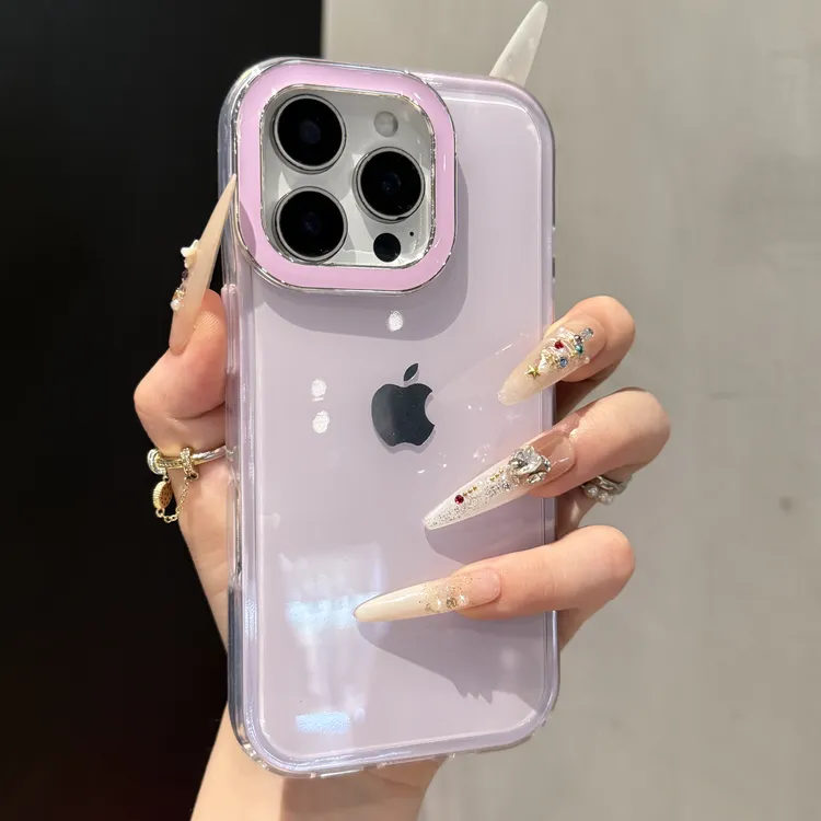 高颜值滴胶果冻壳适用iPhone16promax手机壳15苹果14女13简约