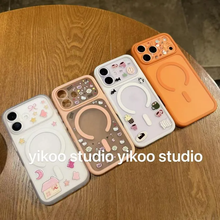 秒变大视窗手机壳适用iPhone17promax二合一精框拆卸自由苹果16