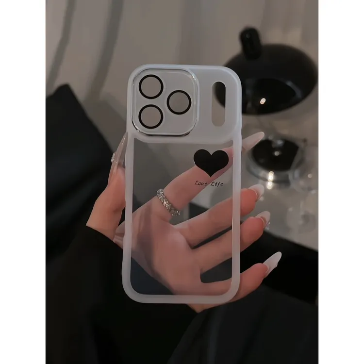 黑心适用苹果17pro手机壳16金属镜框华为p70荣耀oppo小米vivo小众