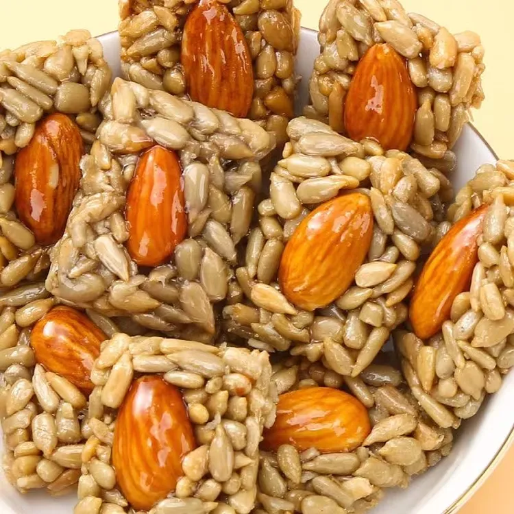 巴旦木瓜子仁酥高蛋白坚果酥葵瓜子独立包装上班族网红解馋小零食