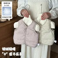 婴儿秋冬新款保暖衣服男女童白鸭绒-2107