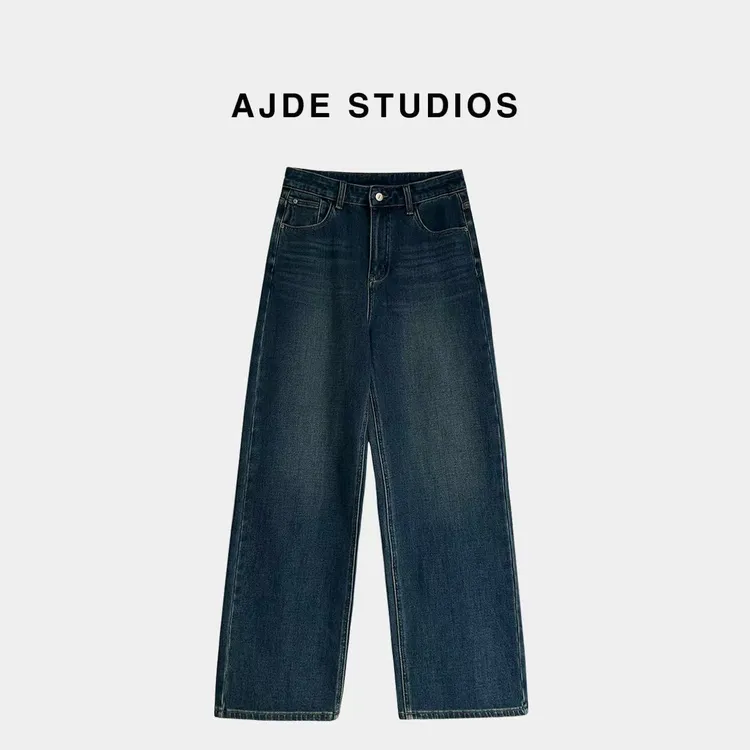 AJDE｜Freecross直筒牛仔裤09
