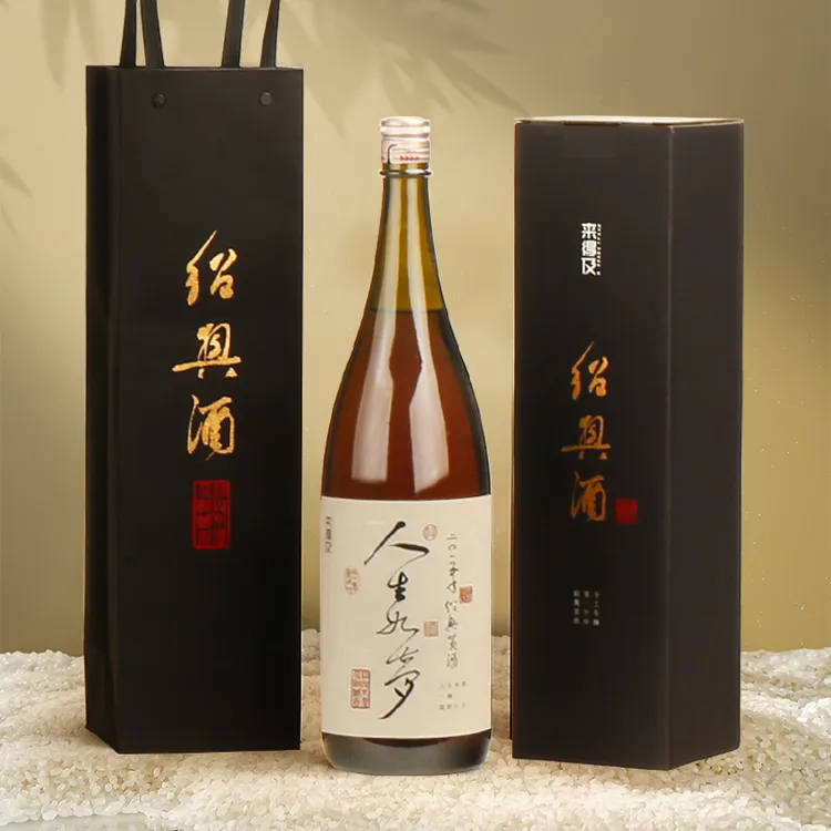 人生如梦绍兴黄酒2015年来得及手工冬酿花雕酒大瓶装原酒1.8L