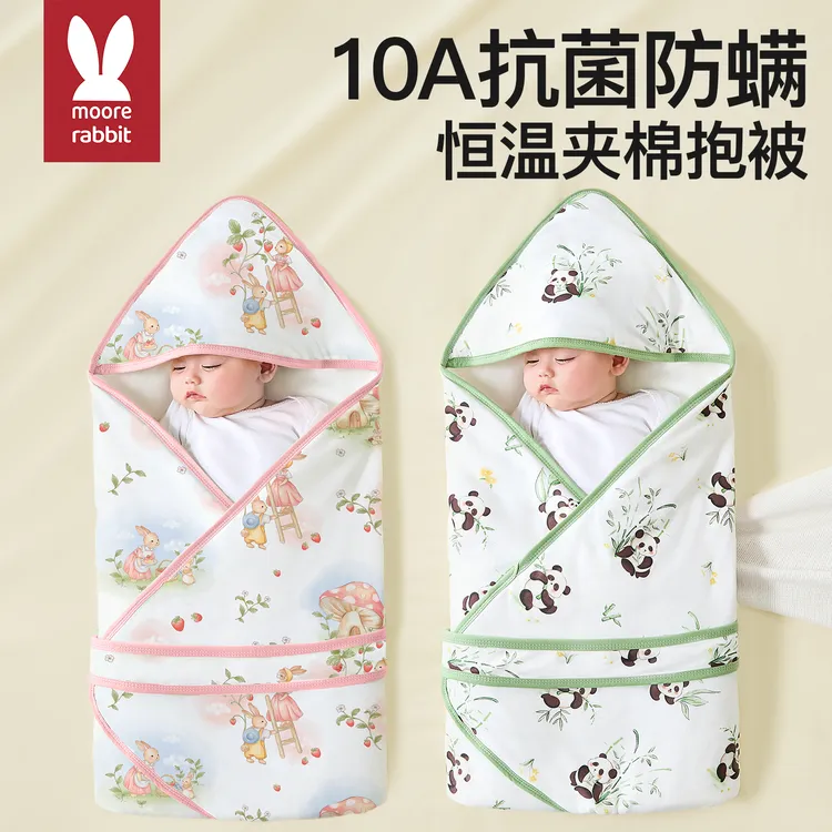 婴儿包被新生幼儿纯棉a类包单春夏宝宝薄款包巾产房专用外出抱被