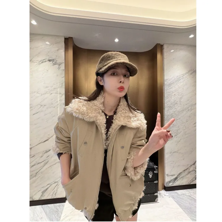 BETTER JOELAY-【毛绒泰迪】时尚羽绒服保暖休闲通勤50341