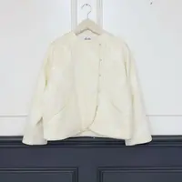 2509113【壁虎姐】GECKO新款 秋冬新中式米色唐装单排扣夹棉外套