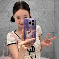 可爱桑普兔适用苹果iphone小米15promax防摔vivo华为oppo手机壳女