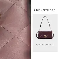 【佐伊甄选】（预售）BF-68369-帝国红轻奢女士百搭单肩腋下斜挎包包