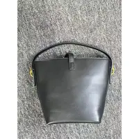 姝宴真皮女包1桶亮皮0052黑色