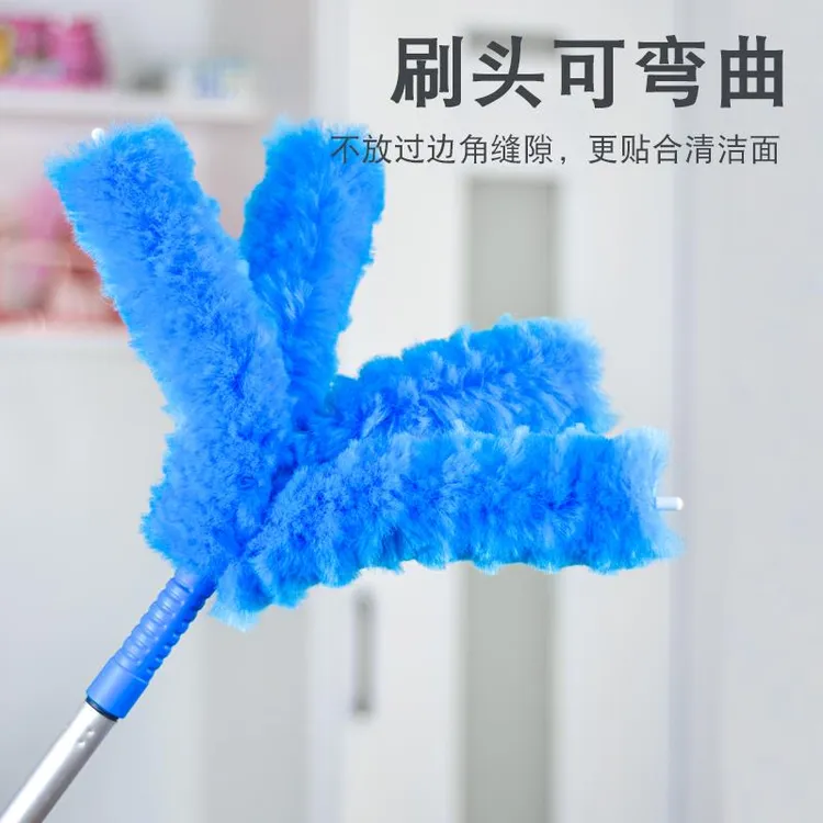 家用多功能长款栏杆防盗窗清洁刷缝隙清洁刷除尘掸墙面清洁除尘刷