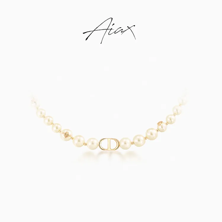 AIAX  流光风 时尚气质百搭设计渐变糖果色混彩气质项链TSJ9386