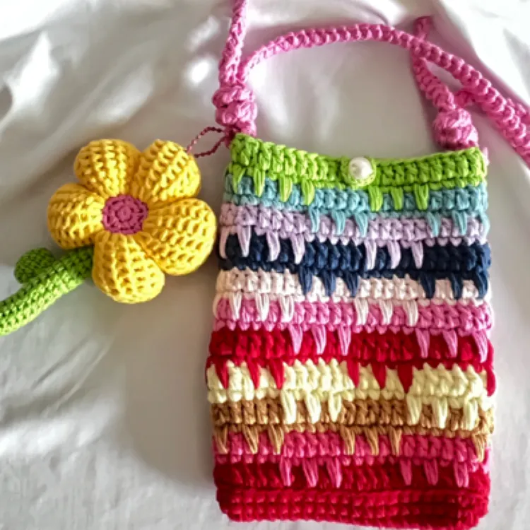 夏日彩虹包 手工制作