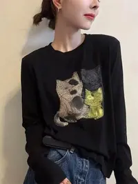 小孟~秋季百搭软糯松弛感打底上衣