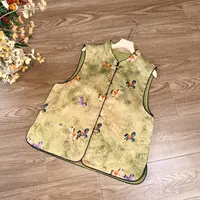 【大季原创】W257春季马甲中国风马夹新中式复古显瘦古风