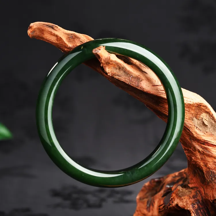 和田玉碧玉手镯多样性发一件手镯10mm+