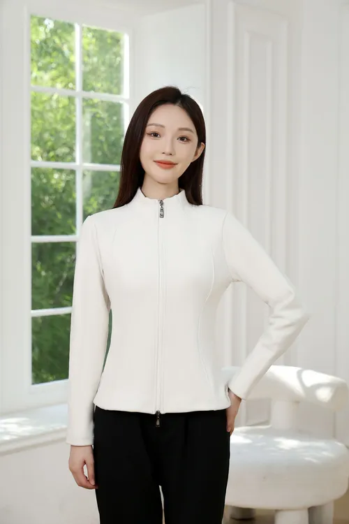 秋冬季立领外套加厚石墨烯羊绒蚕丝蛋白抗菌小蛮腰百搭806