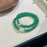 天然玛瑙手串双圈时尚百搭饰品