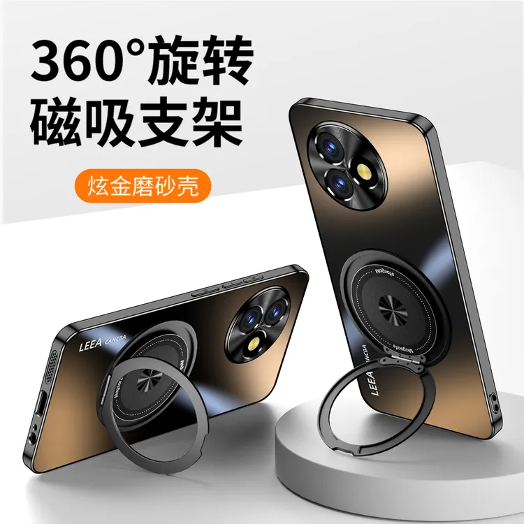 适用红米k80至尊版手机壳新款k80pro磁吸支架全包k80旋转支点支架