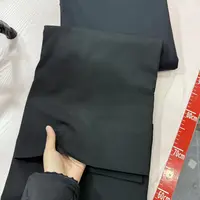 黑色迪桑吸湿拉绒速暖布料1-1.2-1.5米多拍连裁