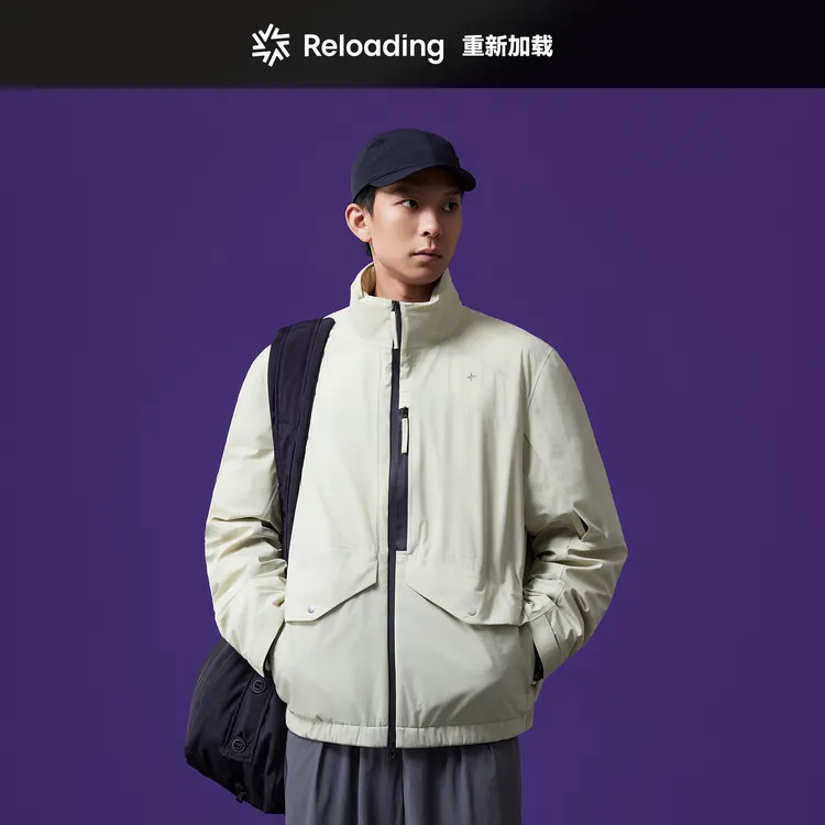 【冬款尝鲜】Reloading三合一保暖防水热封压胶立领冰原羽绒外套