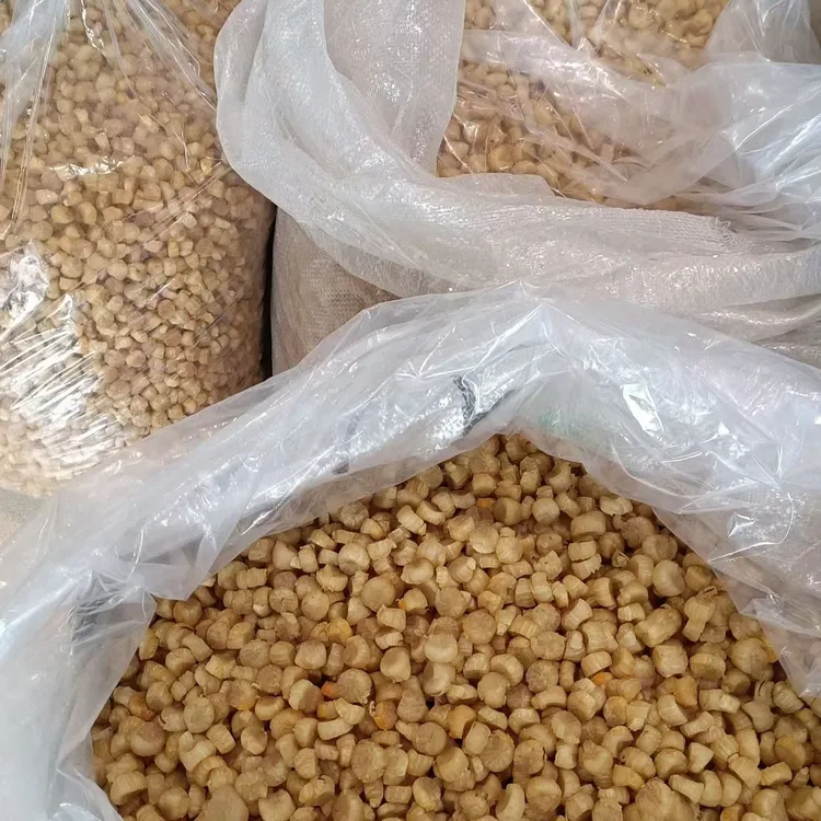 长岛栉孔干贝丁，干度好，色泽金黄，无盐无添加，纯淡干瑶柱煲汤煲粥