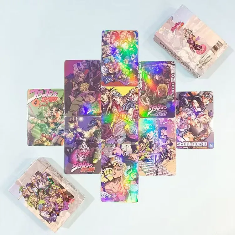 JOJO的奇妙冒险镭射小卡空条承太郎乔斯达周边二次元盒装lomo卡