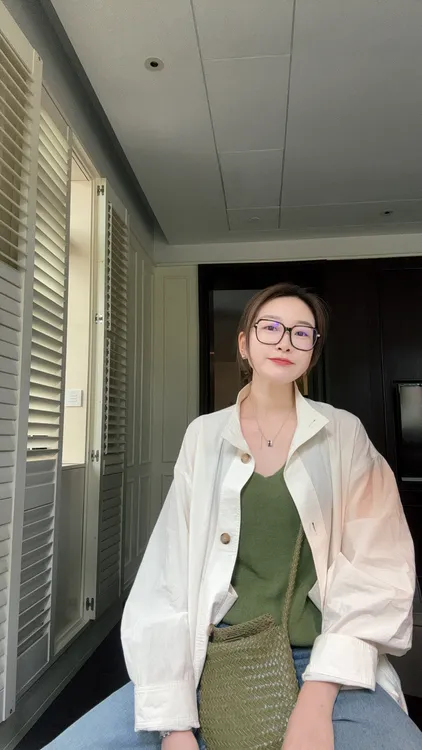 072 & RICE【拉斐庄园】100纯棉 夏季休闲立领长袖外套 32XB87