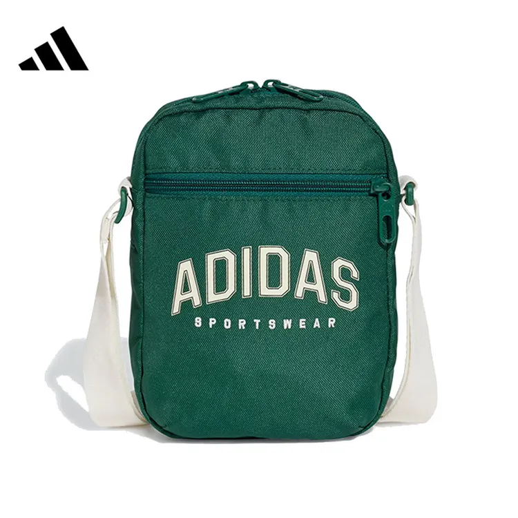 流光风adidas阿迪达斯男女运动休闲单肩包JD1901