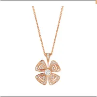 1904【香港联邦】18K金镶嵌百搭项链