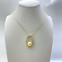 【凡尔赛】南洋金珠 11-12mm S925银 海水珍珠吊坠  不含链 宫廷风