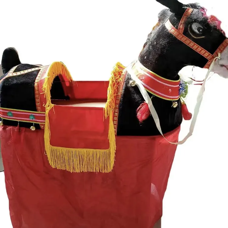 小毛驴秧歌表演道具（加大号钢丝架子）