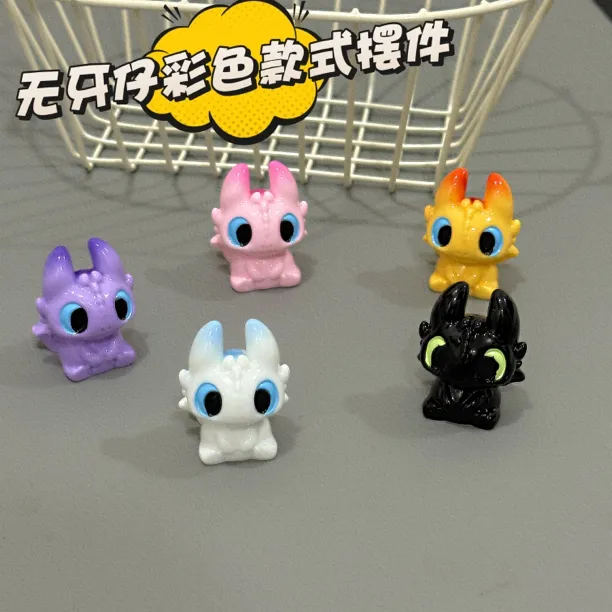 高颜值黑白双煞无牙仔微景观解压装饰小摆件0点01元商品