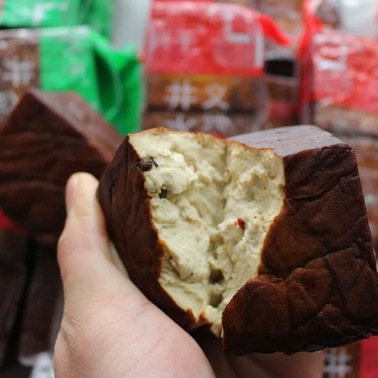 传统柴火四川南充特产贵州豆腐干箱原味卤卤原味豆腐干烟熏一整箱