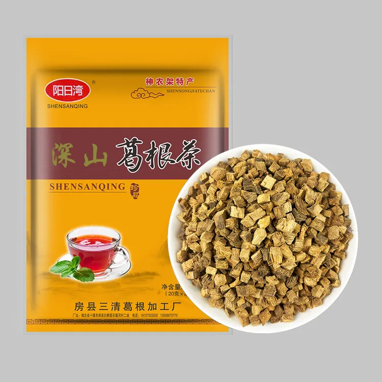 神农架深山葛根茶老葛根泡茶泡水葛根葛根粉独立小包柴葛根茶干片