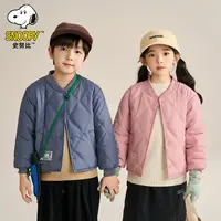 【主播推荐】【顾奈】史努比儿童加绒宝宝棉服厚款保暖外套F1F6087