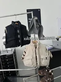XXJ 1707 返场马甲【口袋夹标】韩系棉马甲保暖时尚