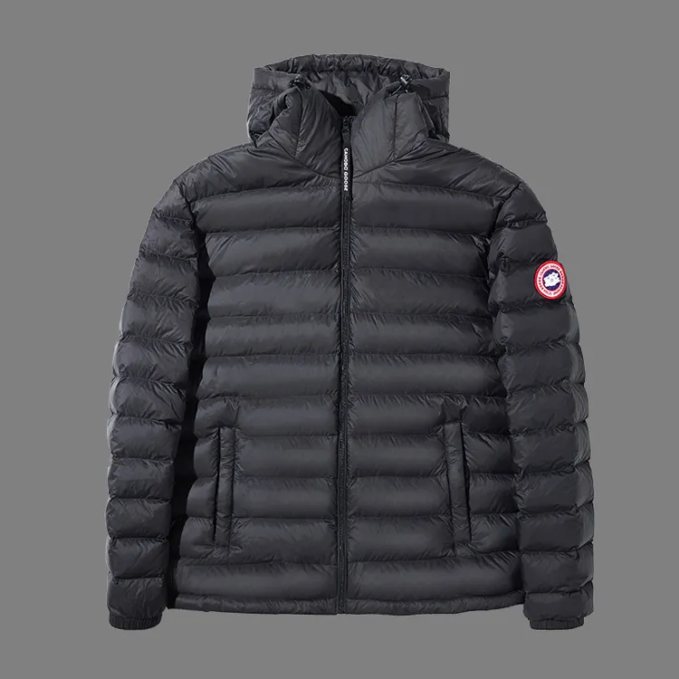 CAHOBC GOOSE轻薄羽绒服男女情侣款2025秋冬百搭连帽轻便薄款外套