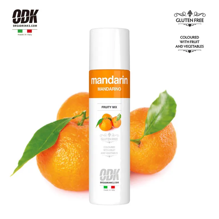 ODK意大利原装进口odk柑橘果酱水果1kg咖啡鸡尾酒茶饮专业物料