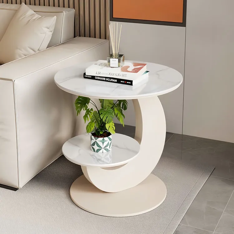 新疆包邮轻奢边几客厅沙发边桌阳台小圆桌小户型创意小桌子简易家