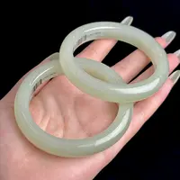 【小张严选】HYZB0004 和田玉冰晴水手镯  11*8mm 多样发其一