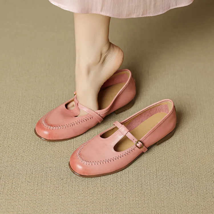 真皮2025新款玛丽珍小皮鞋女春秋小皮鞋百搭乐福鞋平底单鞋