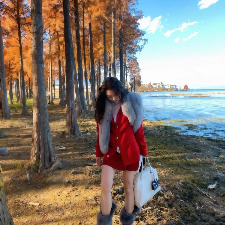 Singularity Me 12A 52955 100绵羊秋冬时尚休闲修身针织裙短裙