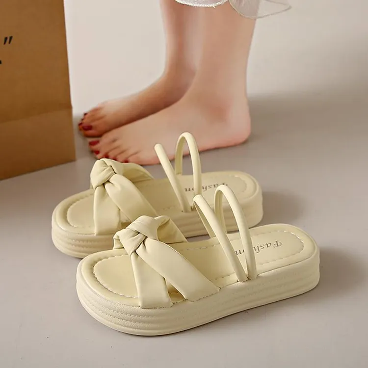 踩屎感软底两穿凉鞋女2025新款夏季凉拖鞋外穿孕妇鞋配裙子沙滩鞋