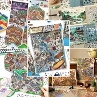 infeel.Me今日营业中22.0-24.0我的小屋12.0造景贴纸微缩场景贴画