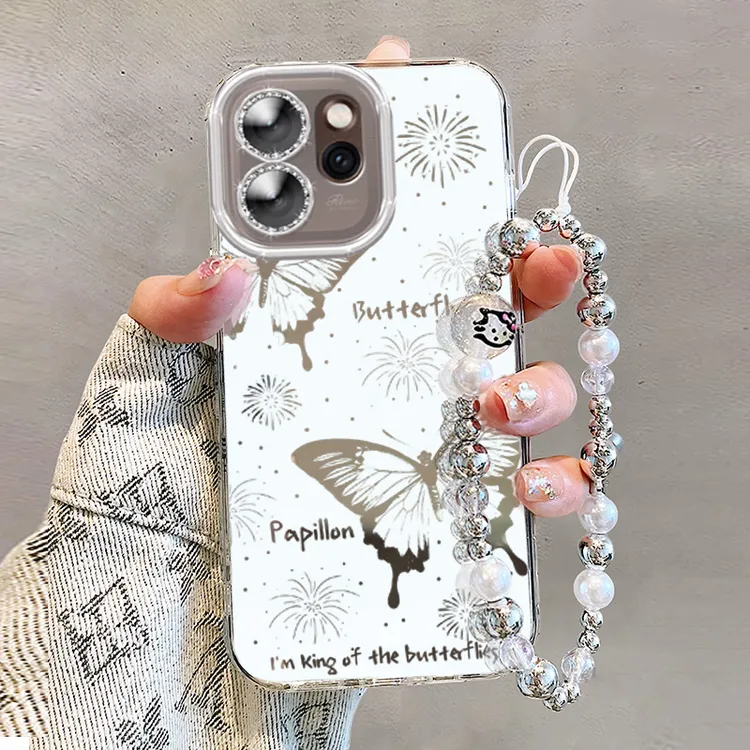 带镜头膜OPPOReno15手机壳PLW110猫咪蝴蝶reno15pro软壳全包新款i